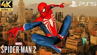 Marvel's Spider-Man 2 PS5 - Free Roam Gameplay (4K 60FPS)