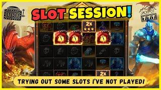 Online Slots Session! Trying Out Some Slots I've Never Played Before!  #onlineslots #subscribe
