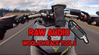 MT-09 AKRAPOVIC + WOOLICH RACE TOOLS RAW AUDIO (Launch Control, Quickshifter, Autoblipper, Wheelies)