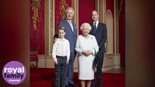 New Portrait Released of The Queen and Her Three Heirs