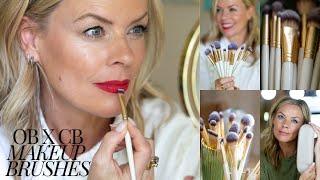 OBxCB, my new makeup brushes are finally here | Caroline Barnes 12 piece makeup brush set.