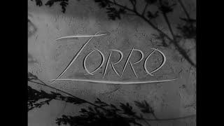 "Disney's Zorro" (in Black & White) — Season One intro theme/end credits (1957-1958)