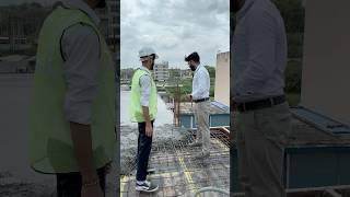 Correct method to measure slab thickness on site #cad #youtubeshorts #viralvideos #new #site