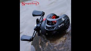 Sougayilang Baitcasting Reel - 7.2:1 High-Speed Gear Ratio