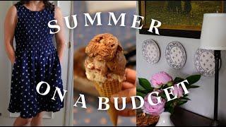 Budget friendly summer decor, clothing & delicious food
