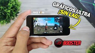 1GB DE RAM! App Para Quitar El Lag De Free Fire En Gráficos Ultra | Mini Celular Gama Baja Sin Lag