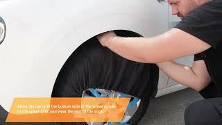 Cartech - Installation guide - Snow socks “Quick & Safe”