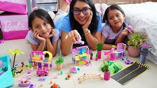 JUGAMOS con las MINI DREAM HOUSE de BARBIE