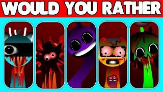 Amazing Battle of the Incredibox SPRUNKI Characters - Who will you Choose as the Winner? Dark Phase