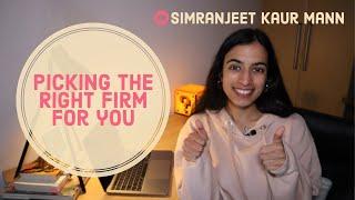 How to pick the RIGHT law firm for YOU! | Simranjeet Kaur Mann