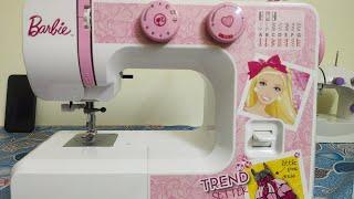 Hello sewing🪡 Upgrade much needed  Janome Barbie my fab sewing machine  #sewing #barbie