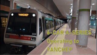 6-CAR A-SERIES Running to YANCHEP with MALE Announcer