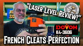 Achieve Flawless French Cleat Installations with a DOVOH Laser Level 360 Self Leveling Tool!