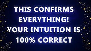 This CONFIRMS EVERYTHING! Your INTUITION is 100% CORRECT