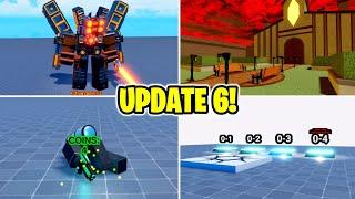 UPDATE 6! - SUPER BOX SIEGE DEFENSE NEW UPDATE!! | CAMPAIGN MODE! (ROBLOX)