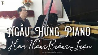 Ngẫu Hứng Trên Chủ Đề "Hoa Thơm Bướm Lượn" | Tuấn Lưu Piano | Grand G3E