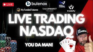 TRADING NASDAQ FUTURES LIVE!