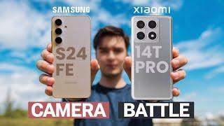 Samsung Galaxy S24 FE VS Xiaomi 14T Pro Camera Test