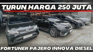 PRICE REDUCTION UP TO 250 MILLION FOR USED PAJERO FORTUNER INNOVA DIESEL CARS AT TIRA AUTO TANGER...