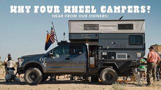 Why FWC? Words From Four Wheel Camper Owners at our 2023 SoCal Owners Rally