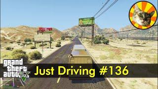 Just Driving #136 - Bus: Sandy Shores to Downtown Los Santos | GTA V