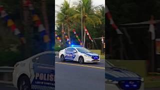 MOBIL POLISI KAWAL PEJABAT NEGARA NGEBUT CEPAT #shorts #trending #subscribe