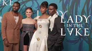 LADY IN THE LAKE premiere interviews Natalie Portman, Moses Ingram, Y'lan Noel - July 11, 2024 4K