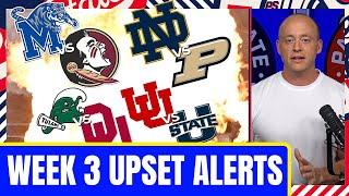 Josh Pate On CFB's Week Three UPSET ALERTS