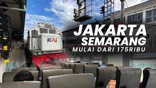 JAKARTA - SEMARANG 175 RIBUAN‼️Naik Kereta Api Tawang Jaya Premium