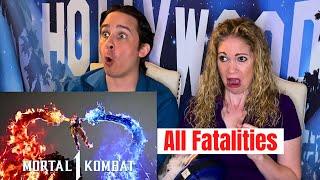 Mortal Kombat 1 All Fatalities Reaction