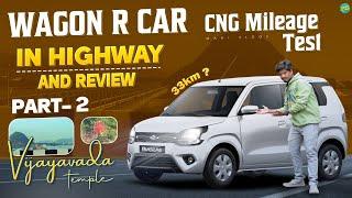 "Maruti Wagon R CNG Mileage Test: Real-World Highway Results!""Wagon R CNG Real-Life Mileage Test: