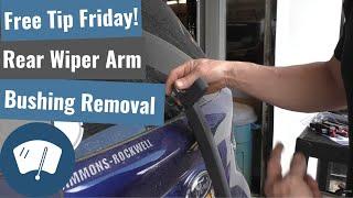 Quick Tip Tuesday -Ford Escape Broken Rear Wiper Arm