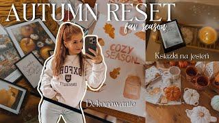 AUTUMN RESET | DEKOROWANIE JESIENNE KSIĄŻKI MALOWANIE PLAKATÓW 