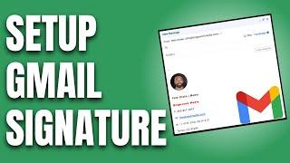 How to Add a GMAIL SIGNATURE with Logos