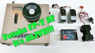 Vintage RC radio - Futaba FP-T 2F testing - Part 2 - It's ALIVE!!!