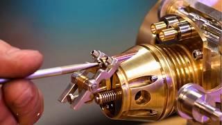Man Spends 700 HOURS Building a DIY GASOLINE ENGINE | Start to Finish by @RochaKRG