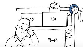 Simon's Cat Hidden in the Drawer | Simon's Cat Extra