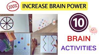 10 Brain gym Activities For Kids | Brain Gym (Age 3+)