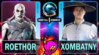 MK1 Roethor (QUAN CHI) VS XombatNY (RAIDEN)Mortal Kombat 14K 60ᶠᵖˢ