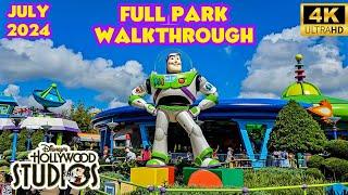 Disney's Hollywood Studios Summer Walkthrough July 2024 || WDW Resort