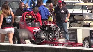 Dragstrip Rumble in Bowling Green  Dusty Green vs  Jason Greenwood in Final Qualifying