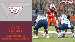 Alan Tisdale 2023 Regular Season Highlights | Virginia Tech LB