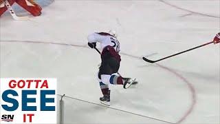 GOTTA SEE IT: Nathan MacKinnon Snipes Home OT Goal As Avalanche Stun Flames