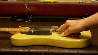 Norman Finds And Opens One Of The Rarest Fender Broadcasters | Serial:# 1803 | 1950 | Refinished