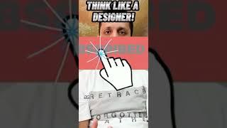 Think like a designer! #uxdesign #uxresearch #productdesign #uxui #uiux