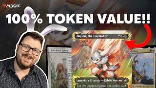 Best New Token Commander!! | Baylen, the Haymaker | Brawl | Magic Arena