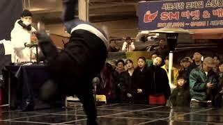 2018 bboy kingso / west dancers night final judge showcase / korea