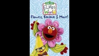 Elmo's World: Flowers, Bananas & More (2000 DVD)