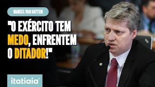 VAN HATTEM COBRA REAÇÃO DAS FORÇAS ARMADAS CONTRA ALEXANDRE DE MORAES: "VERGONHOSO"