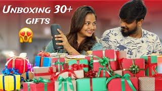 அம்மாடி இவ்வளோ gifts அ பிறிக்க போறேன் ️